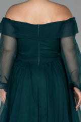 Delilah Teal Green Gown