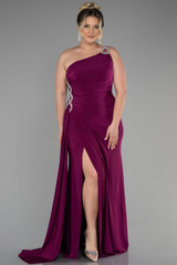 Evora Plum Gown
