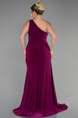 Evora Plum Gown