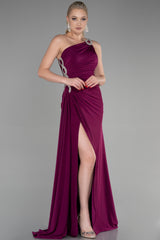 Evora Plum Gown