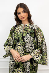 Ethera Green Caftan Dress
