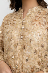 Grace Gold Caftan Dress