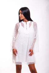 Dua White Caftan Dress (multiple lengths)