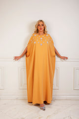 Elizabeth Harvest Gold Caftan Dress