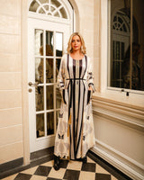 Abeena Black Caftan Dress