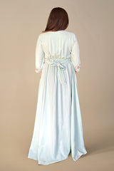 Aya Floral Embroidery Caftan