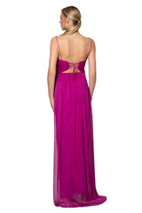 Eliza Fuchsia Maxi Dress