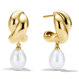 14K Gold Freshwater Pearl Earrings