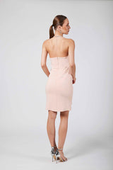 Masa Blush Mini Dress