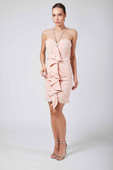 Masa Blush Mini Dress