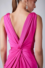 Sally Fuchsia Dress