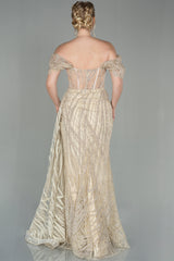 Lilia Gold Gown