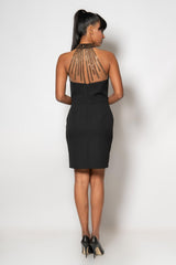 Selena Black Mini Dress