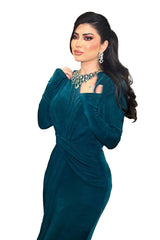 Alicia Teal Green Gown