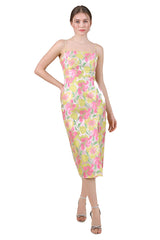 April Midi Floral Dress