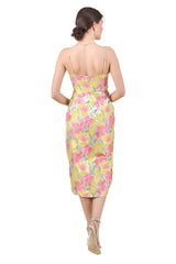 April Midi Floral Dress