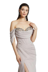 Emilia Powder Corset Gown