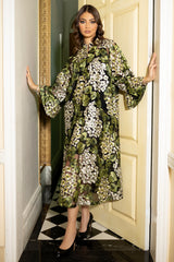 Ethera Green Caftan Dress