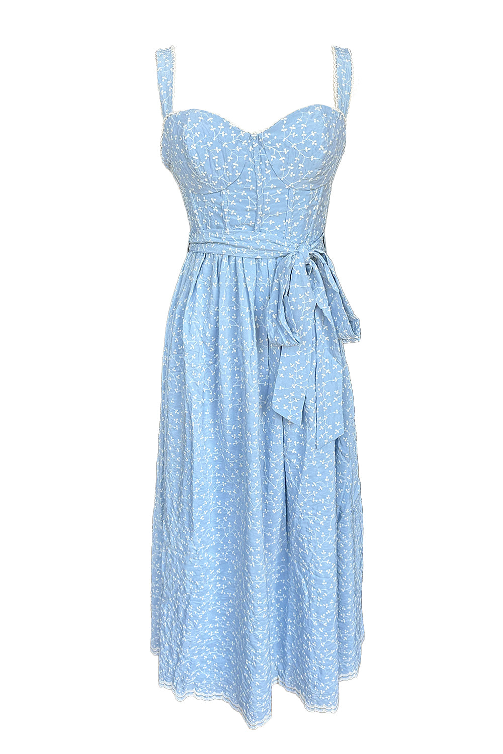 Harper Floral Midi Dress S
