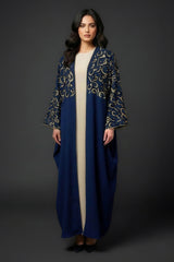 Harf Navy Abaya Kimono