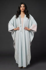 Layan Baby Blue Abaya Kimono