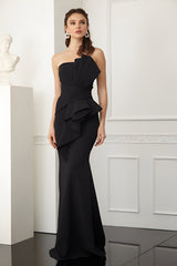 Hazel Black Gown