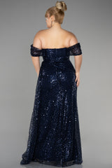 Rubina Navy Gown