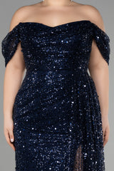 Rubina Navy Gown