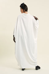Theema White Caftan Dress