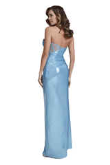 Vienna Aqua Blue Gown