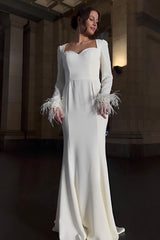 Gloria White Sweetheart Gown