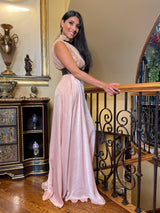 Iris Pink Peach Dress