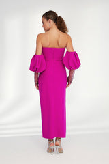 Jasmine Fuchsia Dress