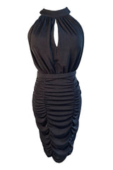 Maya Black Mini Dress