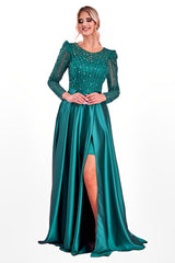 Zoya Emerald Gown