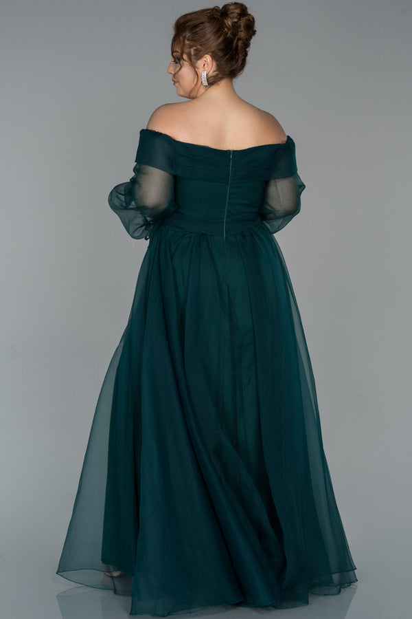 Delilah Teal Green Gown