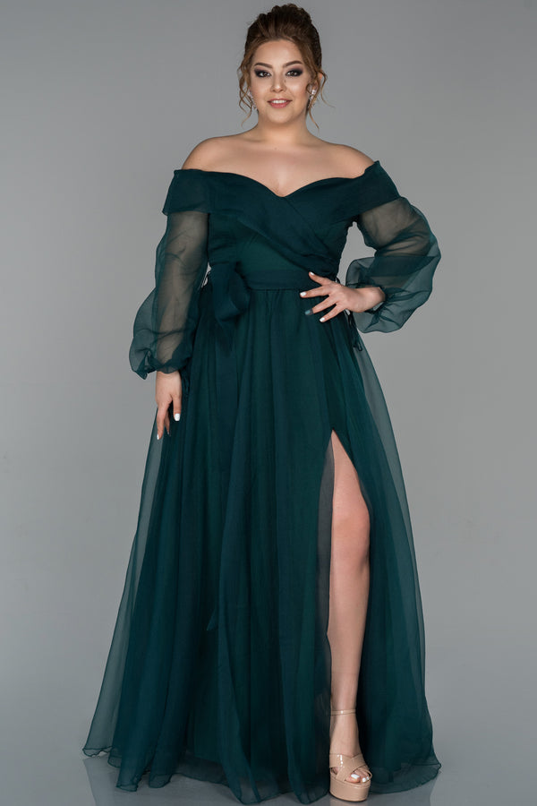 Delilah Teal Green Gown