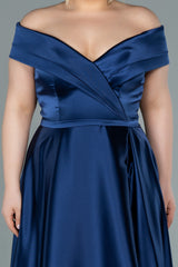 Ramona Navy Blue Gown