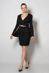 Debby Black Mini Dress