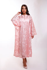 Angelika Pink Caftan Dress