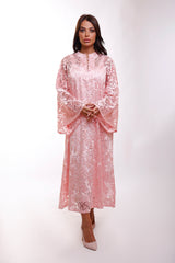 Angelika Pink Caftan Dress