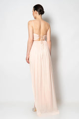 Eliza Blush Pink Maxi Dress