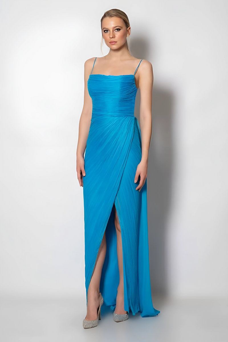 Eliza Blue Maxi Dress
