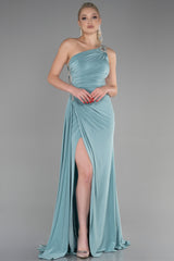 Evora Sage Blue Gown