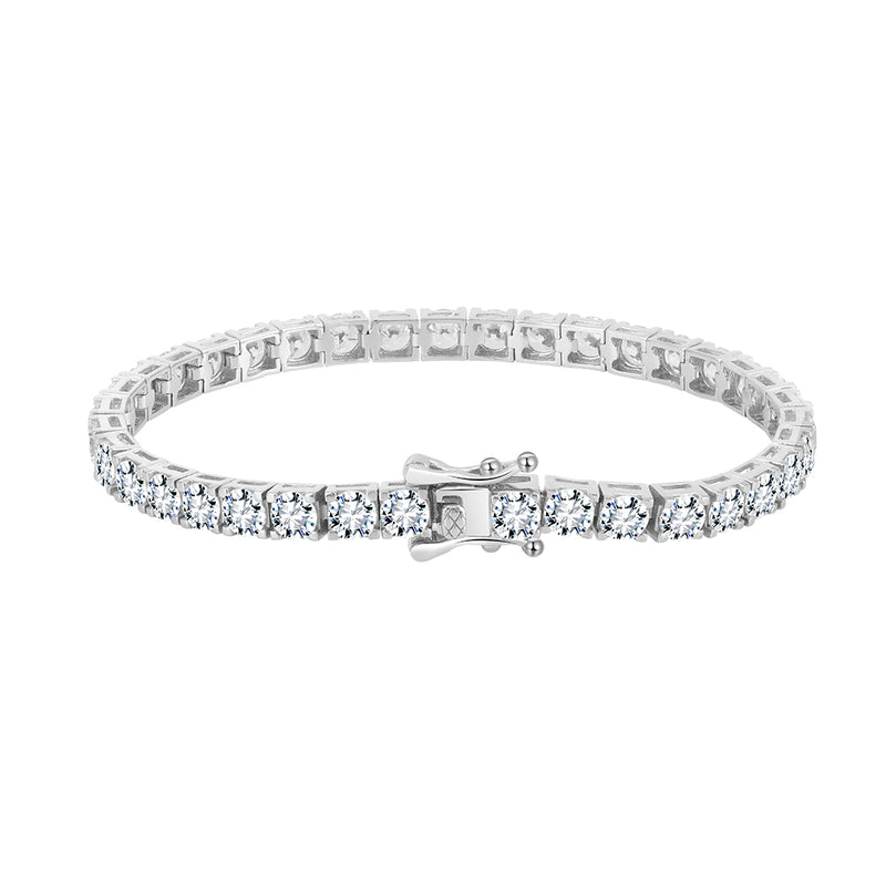 925 Sterling Silver Tennis Bracelet