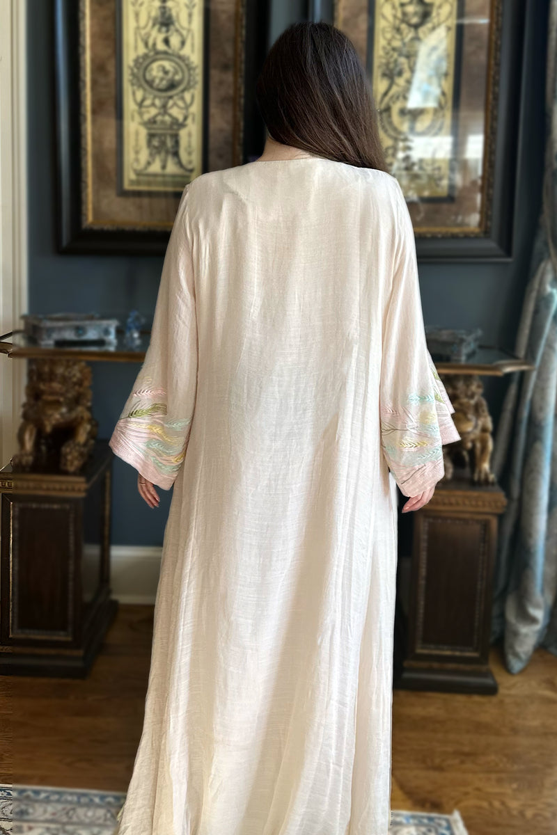 Taima Dusty Pearl Caftan Dress – unmatchedbyu image.