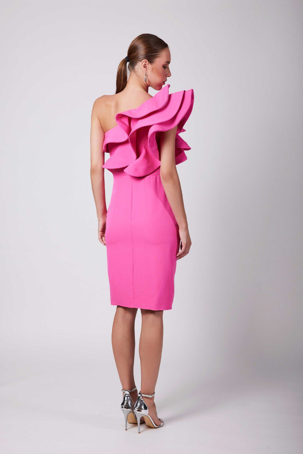Kayla Pink Mini Dress