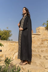 Zuria Black Cape Abaya