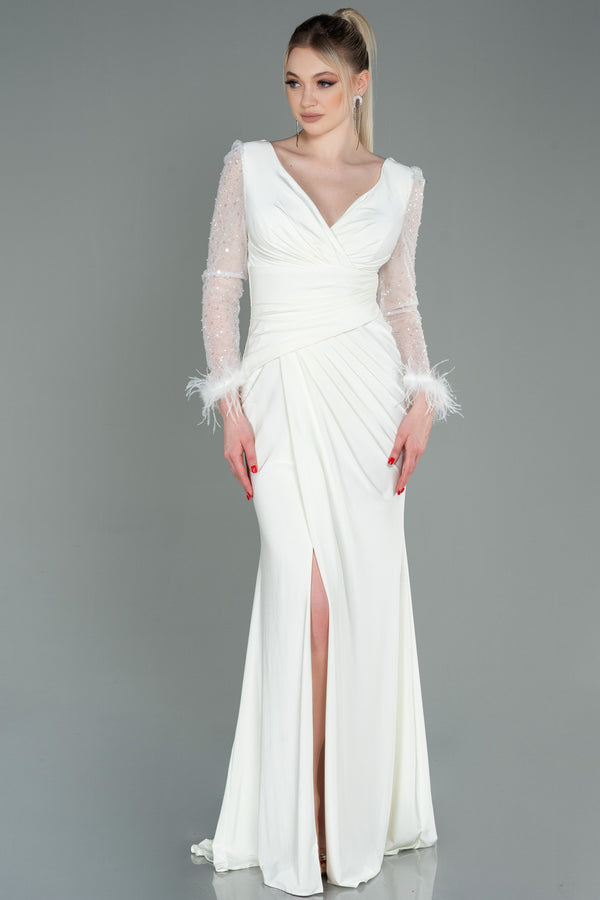 Jelena White Gown