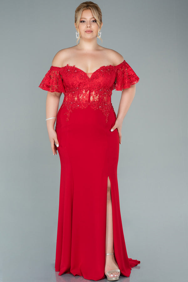 Manuela Red Gown